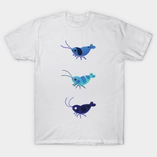 Blue shrimps T-Shirt